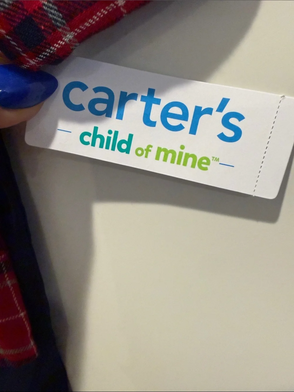 Carter's Red and Navy Plaid Button-Down Shirt Purchase 5 outfits for $32